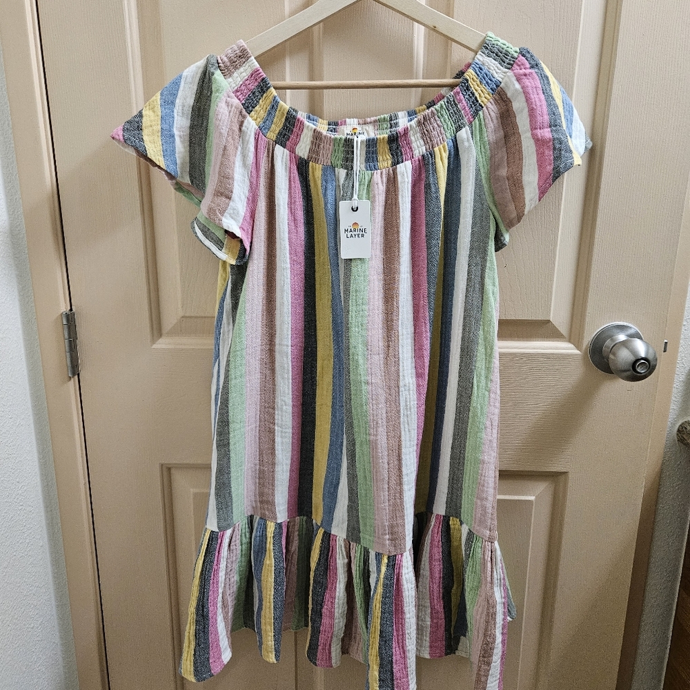Multi Stripe Dress